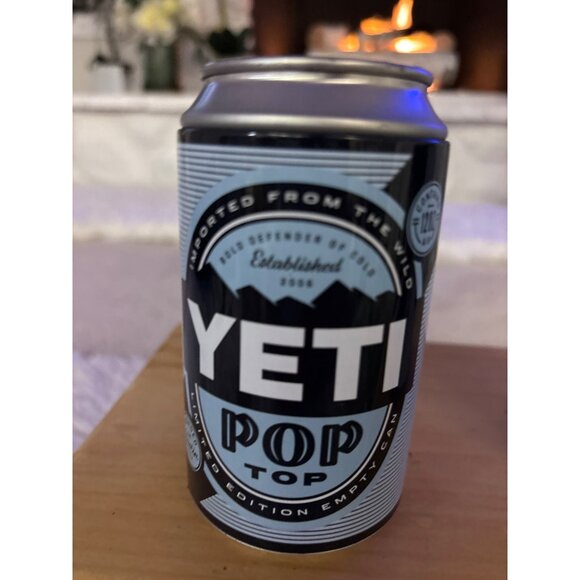 Yeti Pop Top Limited Edition Empty Storage Cans Stash Hidden Set of 2 - Picture 7 of 16